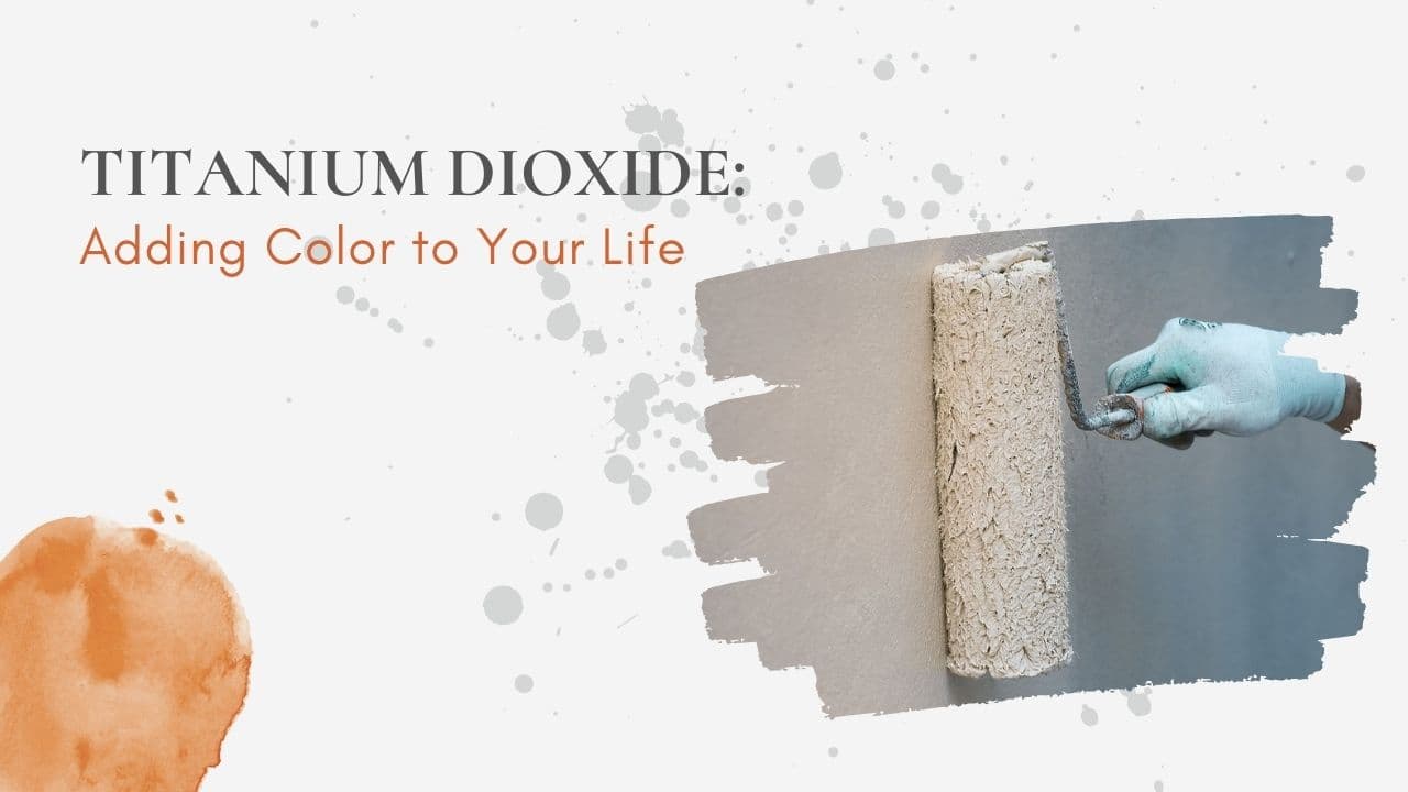 Hinzufügen von Farbe mit Titandioxid